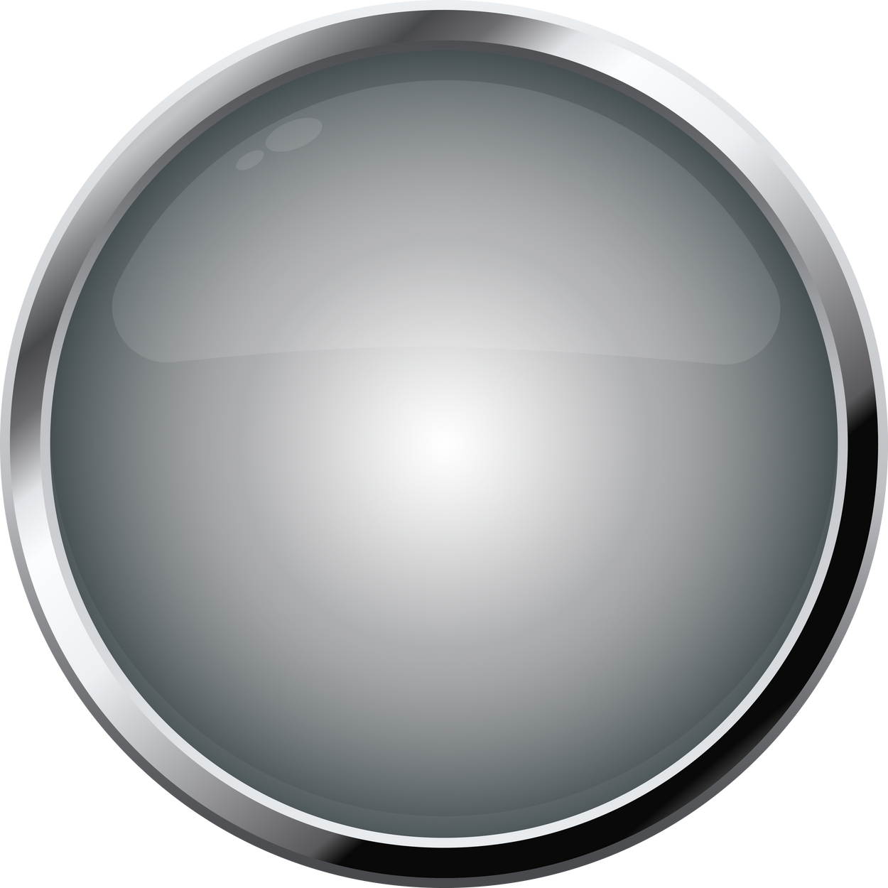 Realistic colored button